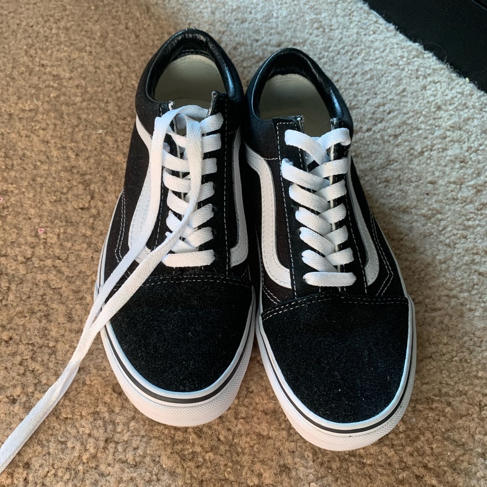 Vans Old Skool Black and White Sneakers